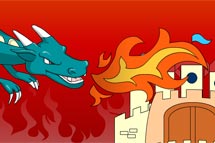 juego Castillo y dragón