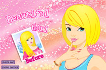 Juegos de maquillar: Beautiful Girl
