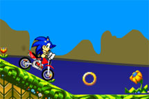 Juegos de carreras: Sonic en Moto